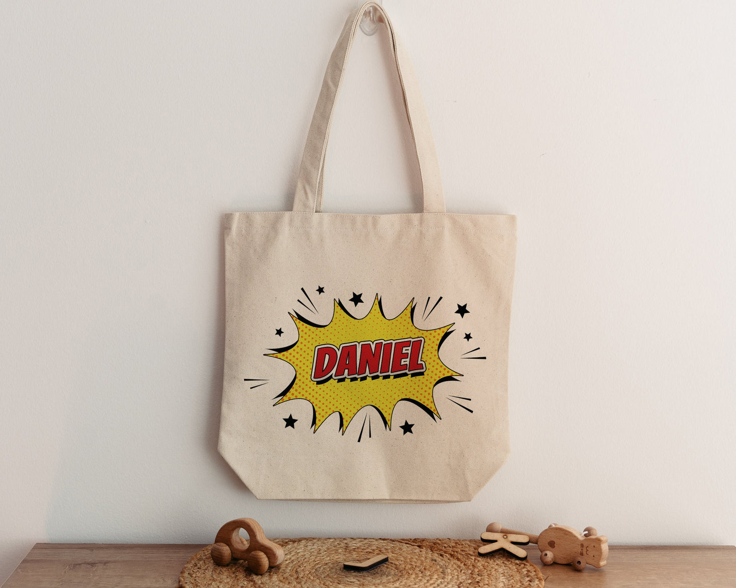 Book Bag - Superhero Pop Art