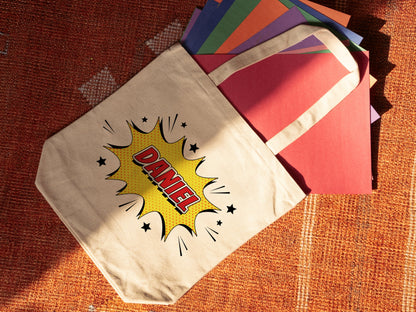 Book Bag - Superhero Pop Art