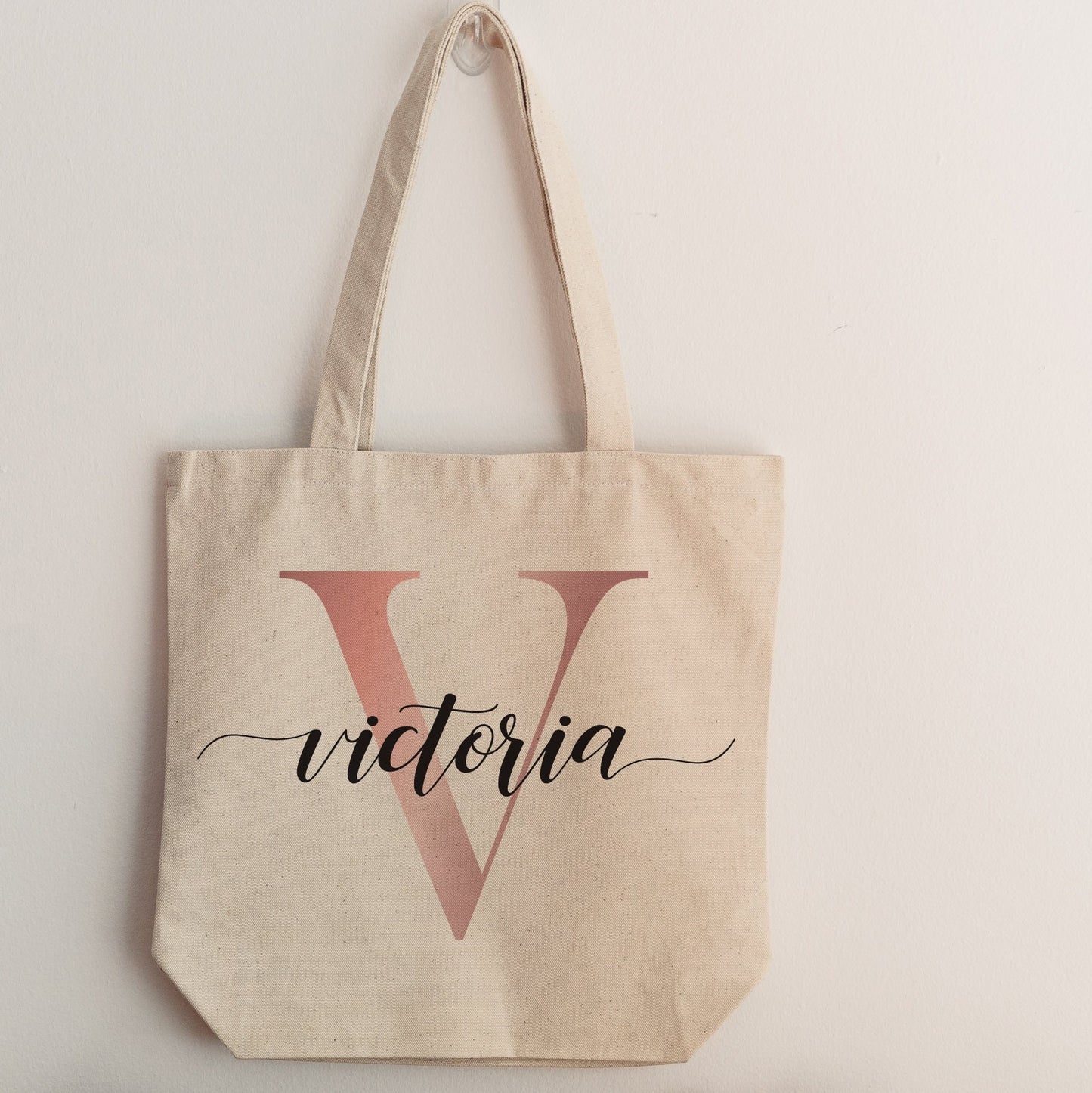 Everyday Tote Bag -  Monogram Name