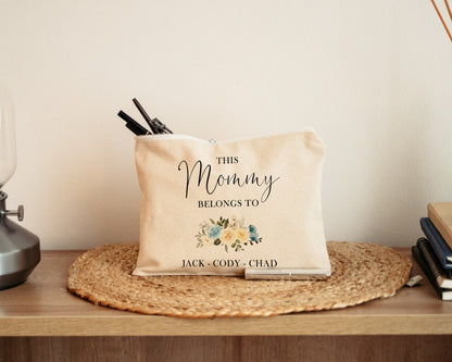 Makeup Bag - Mommy Belongs to Kid