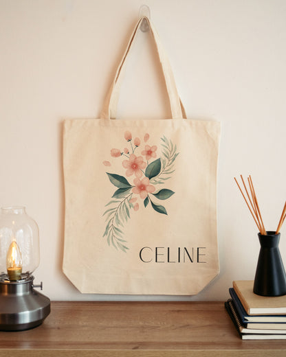 Everyday Tote Bag - Pink Corsage