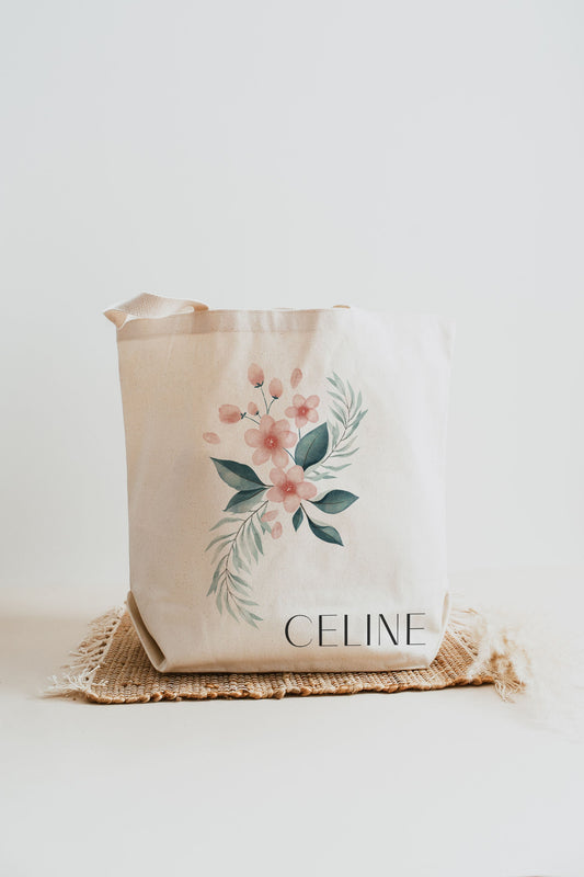 Everyday Tote Bag - Pink Corsage