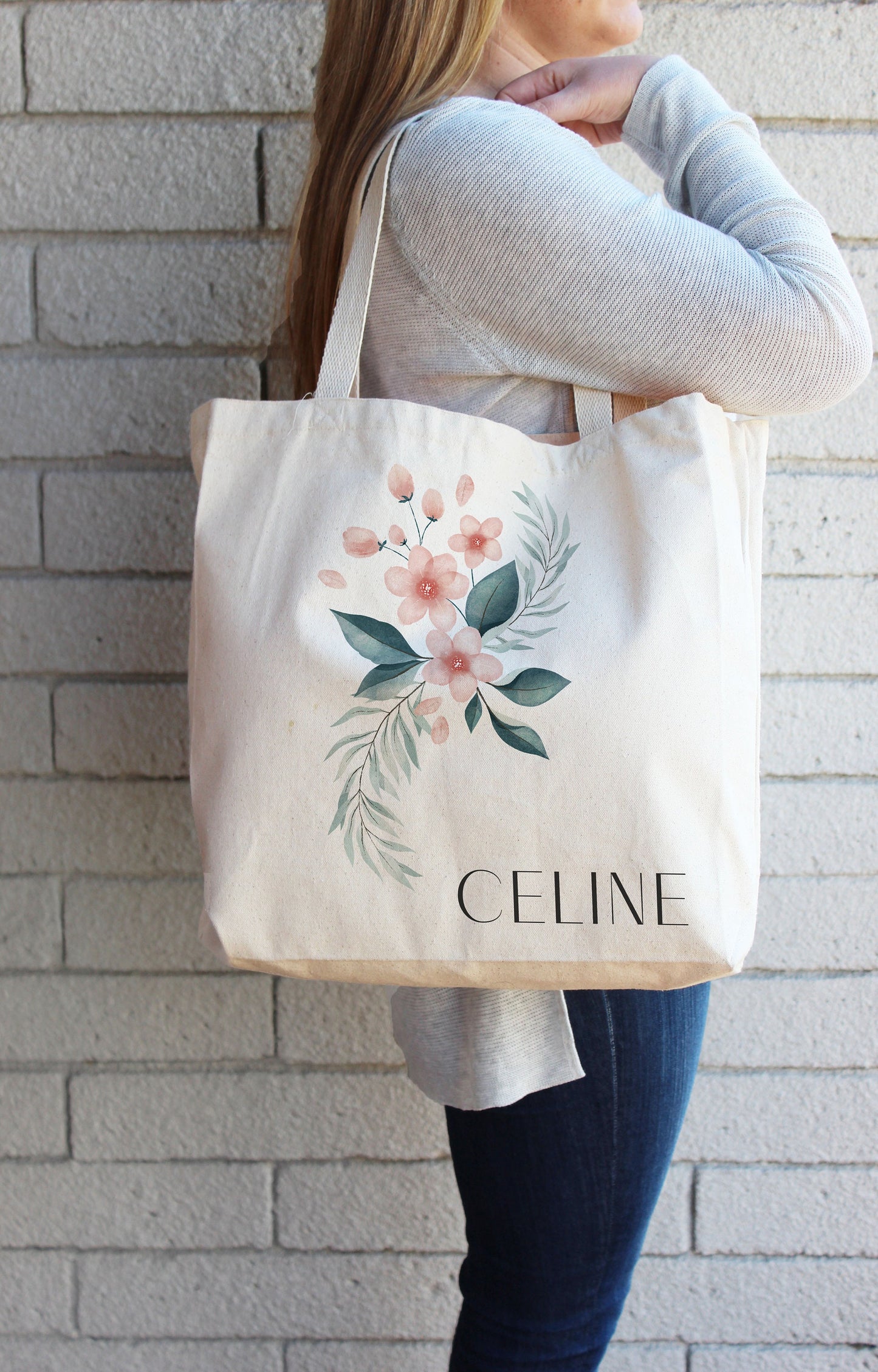 Everyday Tote Bag - Pink Corsage