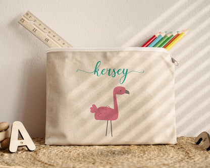 Pencil Case - Flamingo