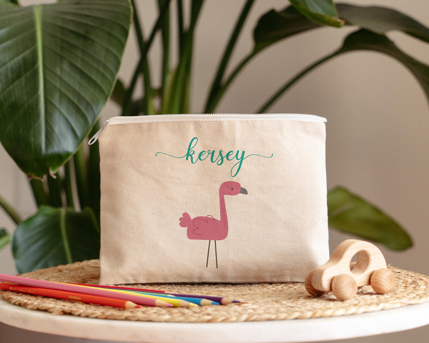 Pencil Case - Flamingo