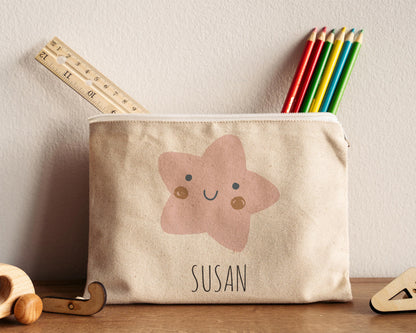 Pencil Case - Smiley Star